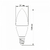 LED лампа VIDEX C37h 4.9W E14 4100K
