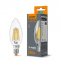 LED лампа VIDEX Filament C37F 6W E14 3000K