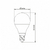 LED лампа VIDEX  G45e 7W E14 4100K