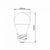 LED лампа VIDEX G45h 4.9W E27 4100K