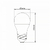 LED лампа VIDEX G45h 6W E27 4100K
