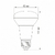 LED лампа VIDEX  R63e 9W E27 4100K
