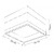 LED світильник IP65 квадратний VIDEX BHD02 9W 2800-4000-6000K White