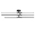 LED світильник стельовий VIDEX CLD013 40W 3000-4000-6000K Black