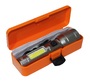 Ліхтар акумуляторний ручний LED FL7 10+2W 6500K 3/5H 100/500L 5-90° bat: 3,7V 1,2A Alum Black