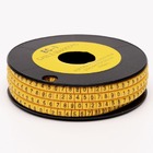 Маркувальна бірка ЕС-1 (2,6-4,2 мм?) символ &quot;0-9&quot;