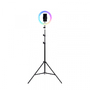 Набір 2в1 Трипод для смартфону + світлодіодне RGB кільце HAVIT HV-ST7026