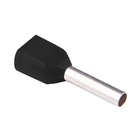 Наконечник трубчастий для двох проводів з нейлонової ізоляцією 2*1.5/12 (500)