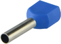 Наконечники трубчасті ТЕ 2,5-13 сині (100 шт.)