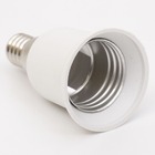 Перехідник пластиковий Е14-Е27, білий TAKEL