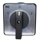 Перемикач кулачковий ПКП160-33/В 160А "1-0-2" 3Р/400B 60° 88х88