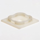 Площадка для кріплення хомутів біла 40х40мм (50шт) RELIANCE