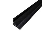 Профіль алюмінієвий BIOM угловой ЛПУ16B 16х16 чорний (палка 2м), м