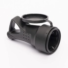 Розетка каучукова з захисною кришкою з вухом переносна 415 2Р+РЕ IP44 LEE