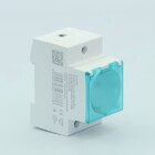 Розетка на Din-рейку з заземленням РТ-316 з кришкою TAKEL