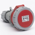 Розетка переносна 2142 16А 380В 3Р+Е IP67 Argent TAKEL