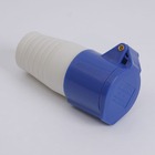 Розетка переносна 7213 16А 220В 2Р+Е IP44 LEE