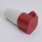 Розетка переносна 7214 16А 380В 3Р+Е IP44 LEE