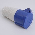 Розетка переносна 7223 32А 220В 2Р+Е IP44 LEE