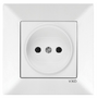 Розетка прих. 1 без з/к білий Meridian Vi-Ko (шт.)