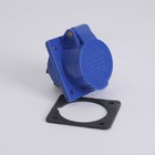 Розетка стаціонарна внутрішня 7413 16А 220В 2Р+Е IP44 LEE