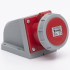 Розетка стаціонарна зовнішня 1142 16А 380В 3Р+Е IP67 Argent TAKEL