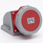 Розетка стаціонарна зовнішня 1252 32А 380В 3Р+N+Е IP67 Argent TAKEL