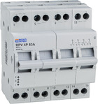 Ручний перемикач вводу (І-0-ІІ) RPV 4P 63A АСКО