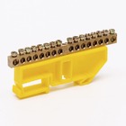 Шина нульова CD 6x9/16 для кріплення на DIN-рейку