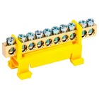 Шина нульова на Din-рейку 10 отв TAKEL