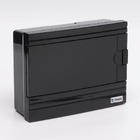 Щиток внутрішній FF-BB на 12 модулів, чорний, чорні двер., Argent IP 40 TAKEL