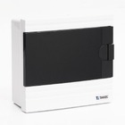 Щиток зовнішній SF-WB на 9 модулів, білий, чорні двер., Argent IP 40 TAKEL