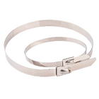 Стяжка кабельна (хомут) металева 12х350 (12х350мм) (100 шт) TAKEL