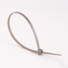 Стяжка кабельна (хомут) сіра 4х370 (3,6х370мм) (100шт) TAKEL