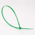 Стяжка кабельна (хомут) зелена 3х200 (2,5х200мм) (100 шт)