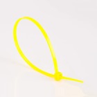 Стяжка кабельна (хомут) жовта 4х300 (3,6х300мм) (100шт) TAKEL