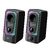 Стерео колонки ігрові HAVIT SK219 6W USB+BT RGB Black+Gray
