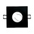 Світильник BIOM SP-04S-B-AL врізний для лампи MR16 квадратний чорний