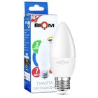 Свiтлодiодна лампа Biom BT-568 C37 7W E27 4500К матова