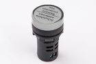Світлодіодний індикатор AD22-22DS 110v АC/DC, білий TAKEL