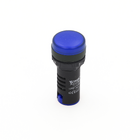 Світлодіодний індикатор AD22D 230v АC/DC ARGENT, блакитний TAKEL