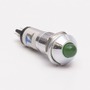 Світлодіодний індикатор металевий AD22B-8 220v AС, зелений