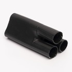 Термоусаджувальна перчатка ТУП-3 з клеєм 70-120 мм?, чорний TAKEL