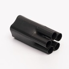 Термоусаджувальна перчатка ТУП-5 з клеєм 25-50 мм?, чорний TAKEL