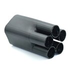 Термоусаджувальна перчатка ТУП-5 з клеєм 300-400 мм?, чорний TAKEL