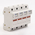 Тримач плавкого запобіжника RT18-32X 4Р 32А типорозмір 10х38 TAKEL