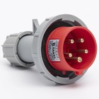 Вилка переносна 0152 16А 380В 3Р+N+Е IP67 Argent TAKEL