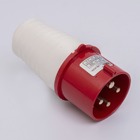 Вилка переносна 024 32А 380В 3Р+Е IP44 TAKEL