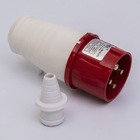 Вилка переносна 025 32А 380В 3Р+N+Е IP44 TAKEL