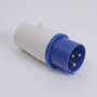 Вилка переносна 7013 16А 220В 2Р+Е IP44 LEE